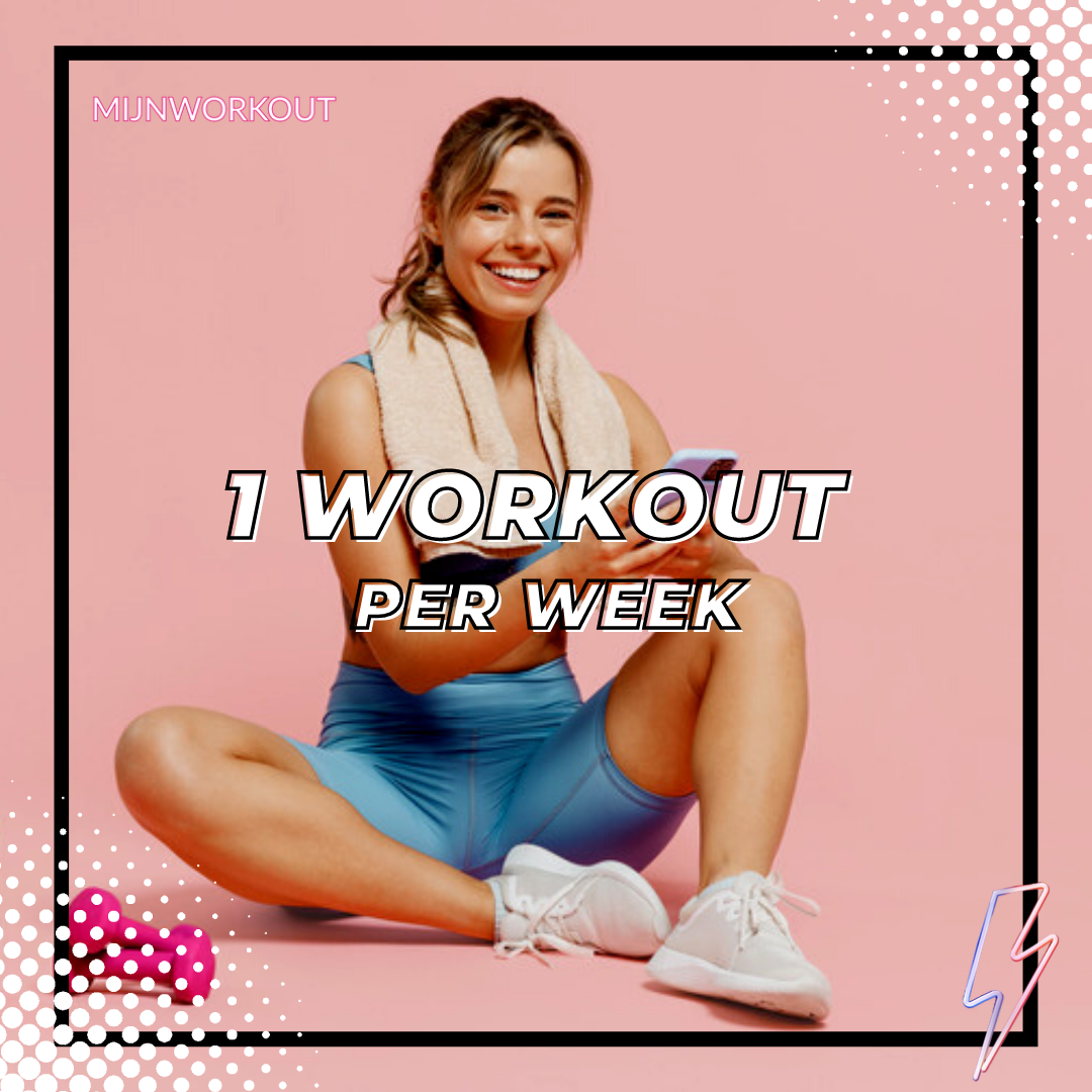 1 workout per week